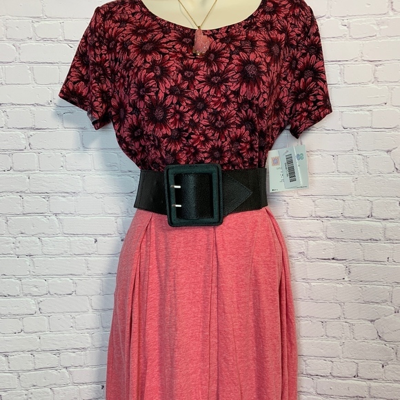 New SOFT LuLaRoe Madison full Skirt box pleats, POCKETS high waisted XS 2 - 4 - Picture 2 of 8